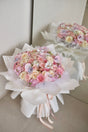 Tulle Senorita Rose Bouquet by Bamboo Green Florist, Penang