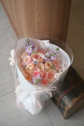 Twirling Ribbon Bouquet by Bamboo Green Florist, Penang