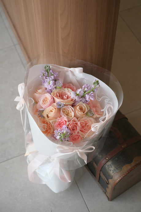 Twirling Ribbon Bouquet by Bamboo Green Florist, Penang