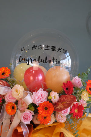 Castle In The Air Grand Opening Flowers by Bamboo Green Florist, Penang, photo 5