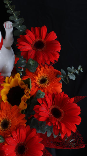 Glowfur Bloom Grand Opening Flower Stand by Bamboo Green Florist, Penang, photo 2