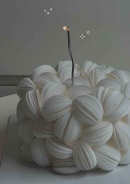 Wafer Sphere Cake by Bamboo Green Florist, Penang