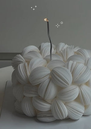 Wafer Sphere Cake by Bamboo Green Florist, Penang