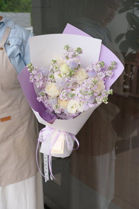Winky Fairy Rose Bouquet by Bamboo Green Florist, Penang