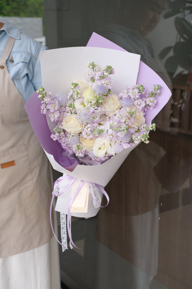 Winky Fairy Rose Bouquet by Bamboo Green Florist, Penang