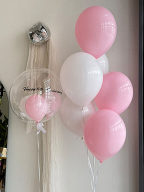 Helium balloons sets - Pink by Bamboo Green Florist, Penang