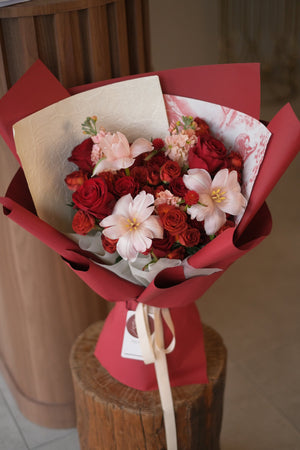 Adobe Tulip Bouquet by Bamboo Green Florist, Penang