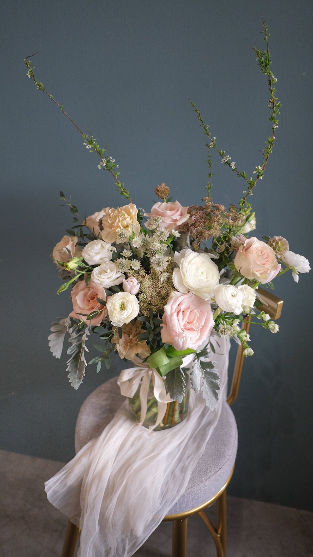 Aesthetic Vase Arrangement by Bamboo Green Florist, Penang, photo 4