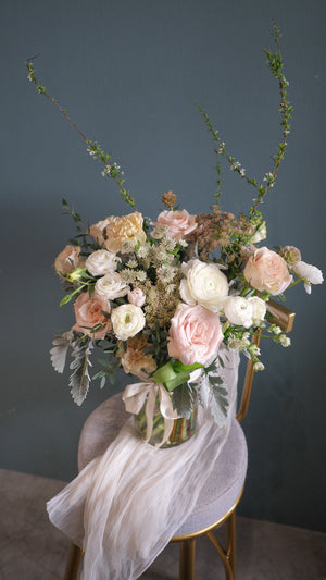 Aesthetic Vase Arrangement by Bamboo Green Florist, Penang, photo 4