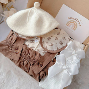 Autumn Princess baby gift set – premium baby girl hamper in gift box