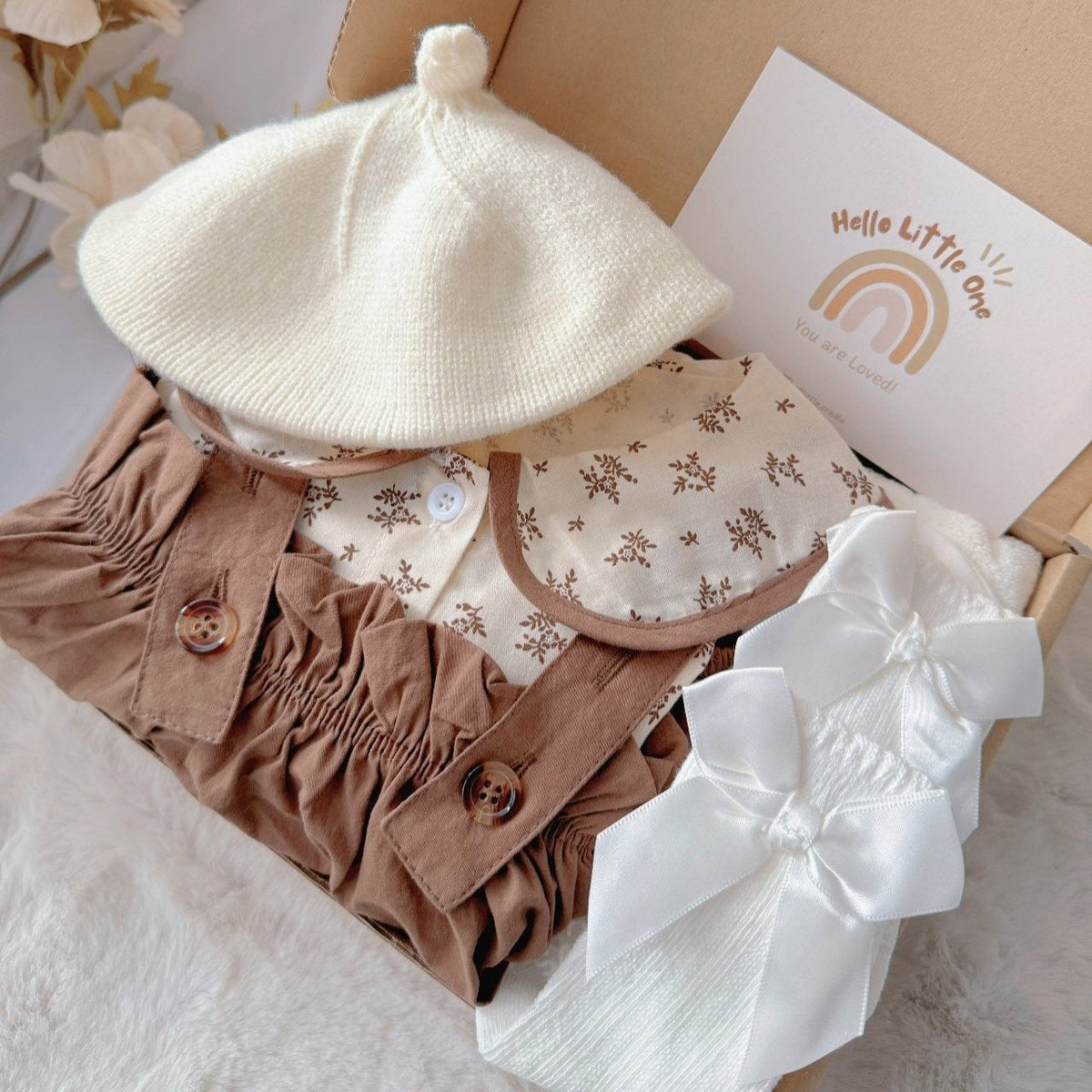 Autumn Princess baby gift set – premium baby girl hamper in gift box