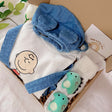 Baby Charlie Brown standard baby gift box with cartoon-style romper