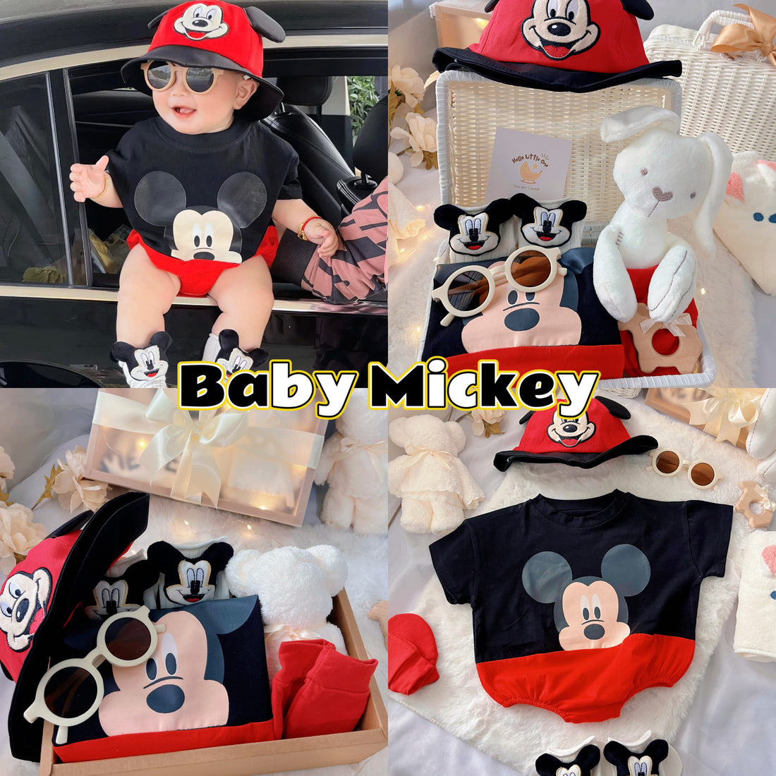 Baby Mickey baby gift set for newborns and baby showers in Malaysia