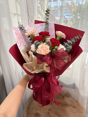 Wine-Red Voile