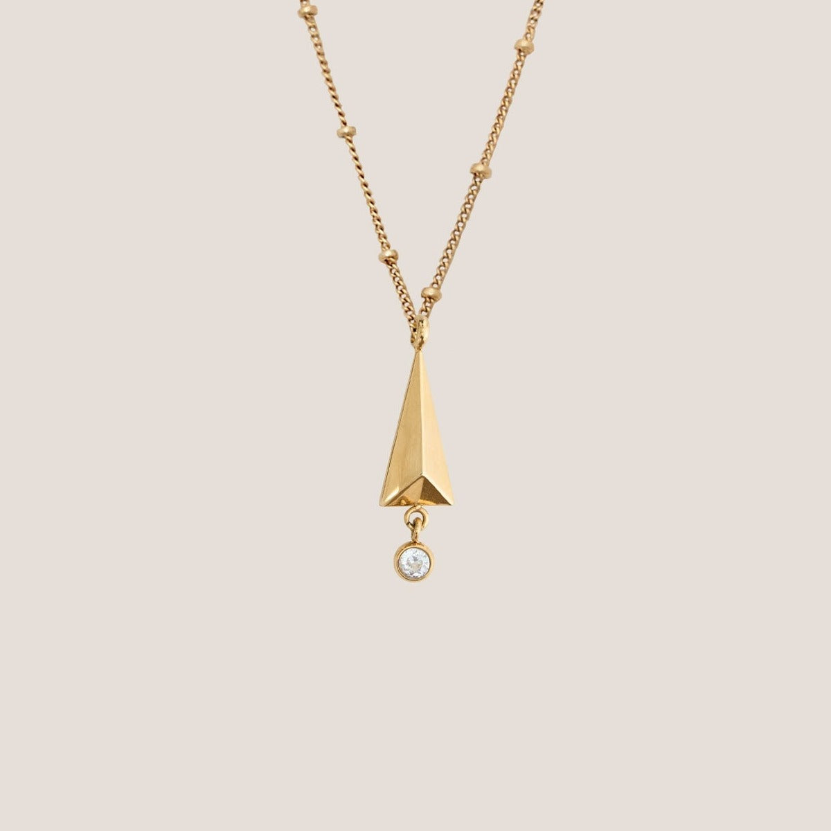 Bibelot Gold Pendant Gold Necklace by GUNG by Bamboo Green Florist, Penang