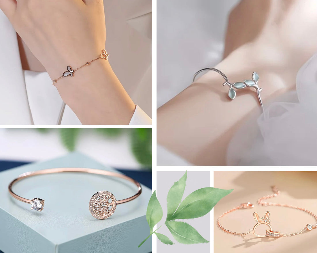 Reka bentuk gelang untuk wanita