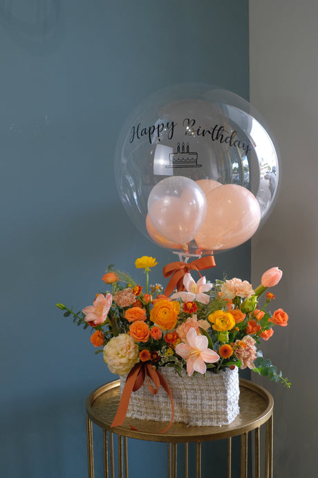 Omakase in Tweed Flower Box by Bamboo Green Florist, Penang, photo 2