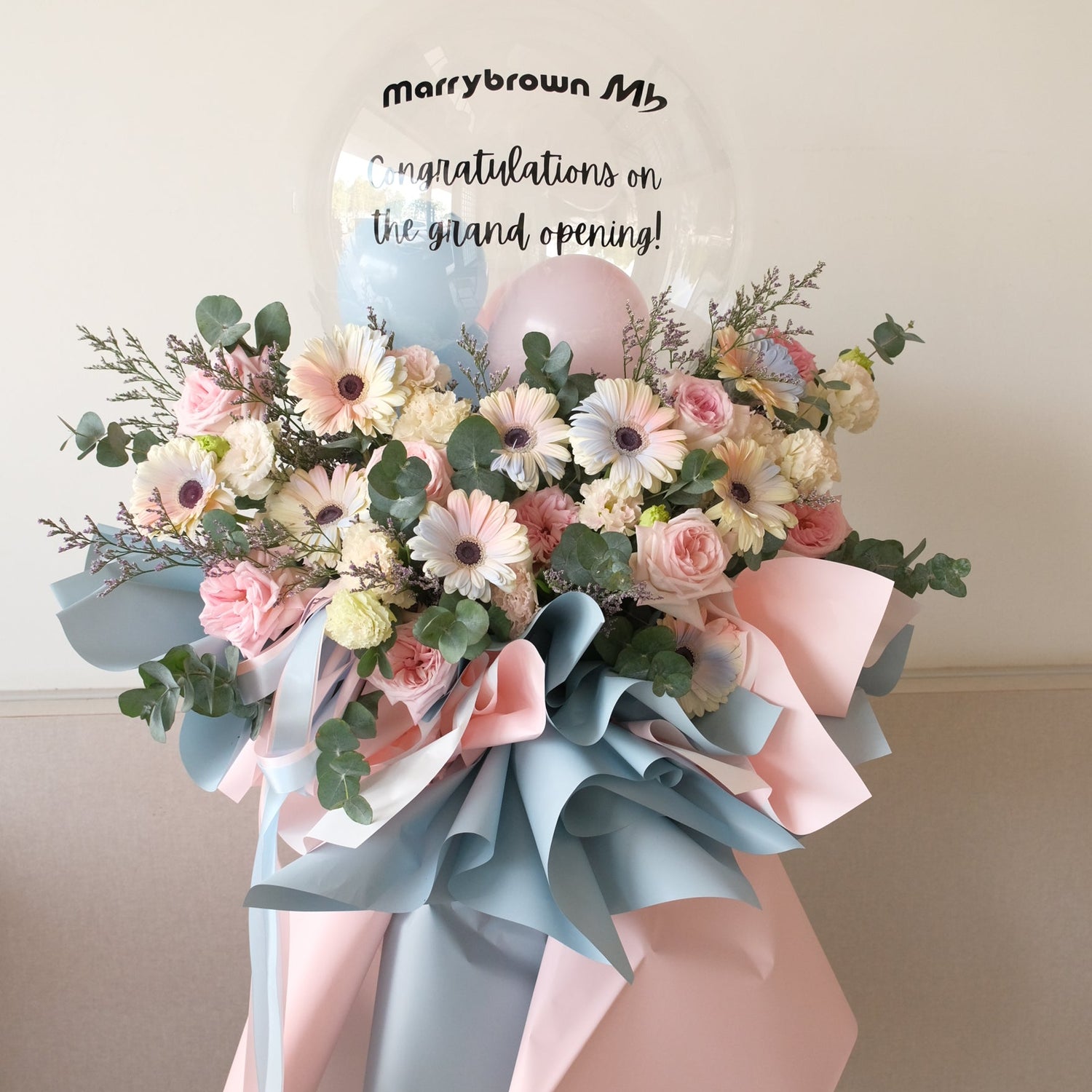 Castle In The Air Grand Opening Flowers by Bamboo Green Florist, Penang