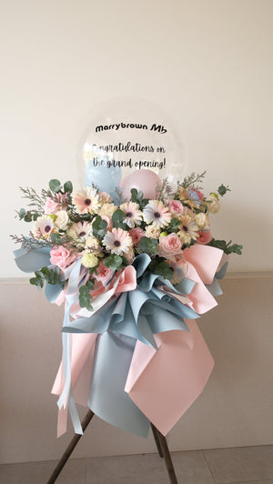 Castle In The Air Grand Opening Flowers by Bamboo Green Florist, Penang