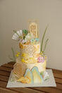 Chinese Longevity Cake - Pastels by Bamboo Green Florist, Penang