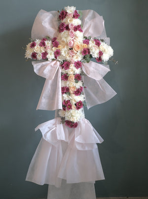 Cross Wreath by Bamboo Green Florist, Penang, photo 3