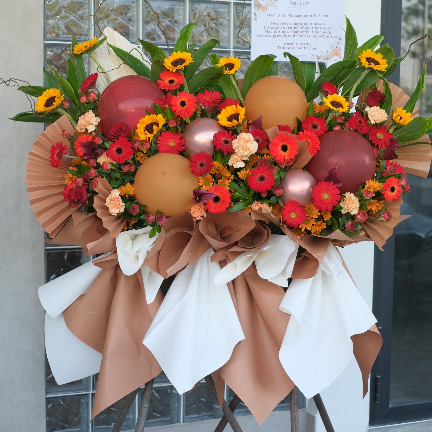 Epic Voyage Grand Opening Flowers by Bamboo Green Florist, Penang, photo 2