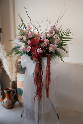 Exotic Blooms Grand Opening Flower Stand by Bamboo Green Florist, Penang