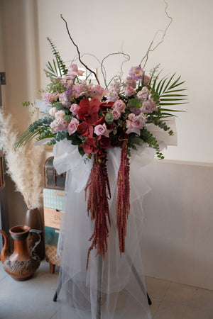 Exotic Blooms Grand Opening Flower Stand by Bamboo Green Florist, Penang