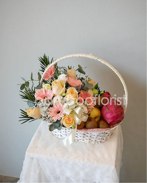 First Pick Fruit & Flower Basket by Bamboo Green Florist, Penang