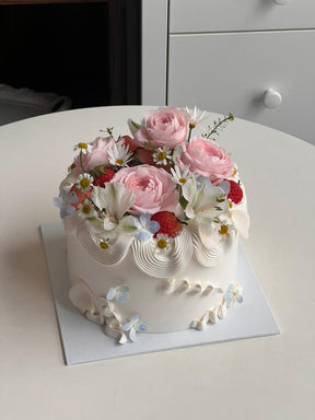 Flower Flora Cake by Bamboo Green Florist, Penang
