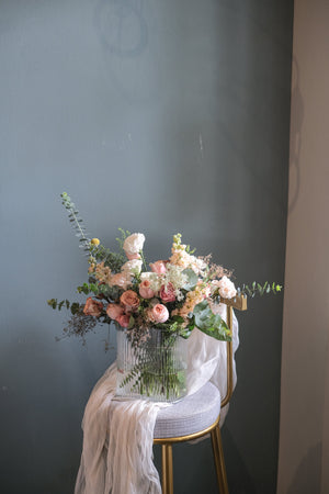 Florence Vase Arrangement by Bamboo Green Florist, Penang