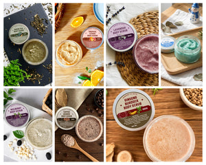 Body Scrub, included in Garden to Bath gift sets