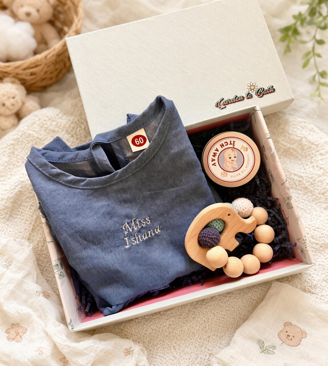 Build A Baby Denim Box (Baby) 2 Products by Garden to Bath