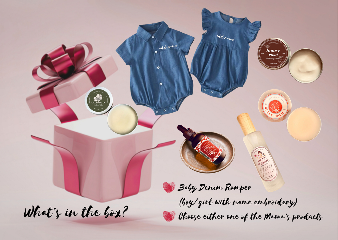 Build A Baby Denim Box (Mama) by Garden to Bath