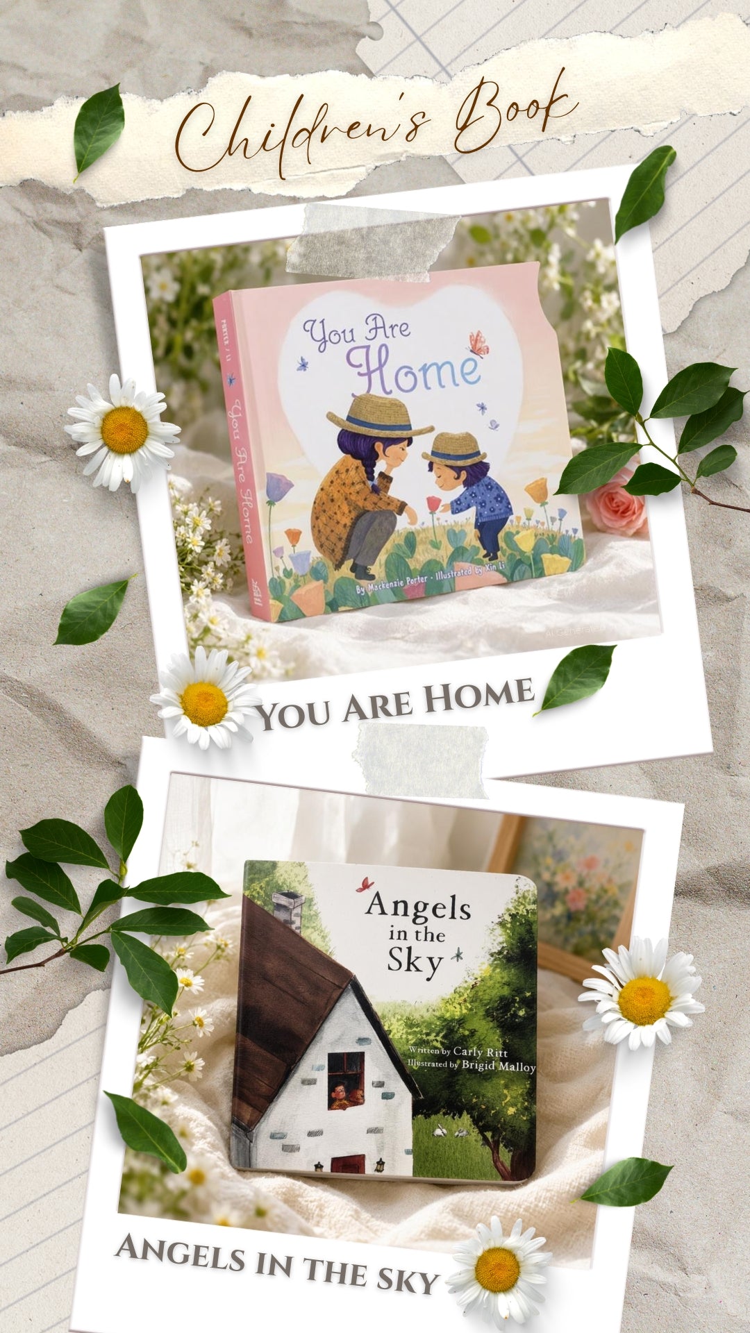 Children's Book, included in Garden to Bath gift sets