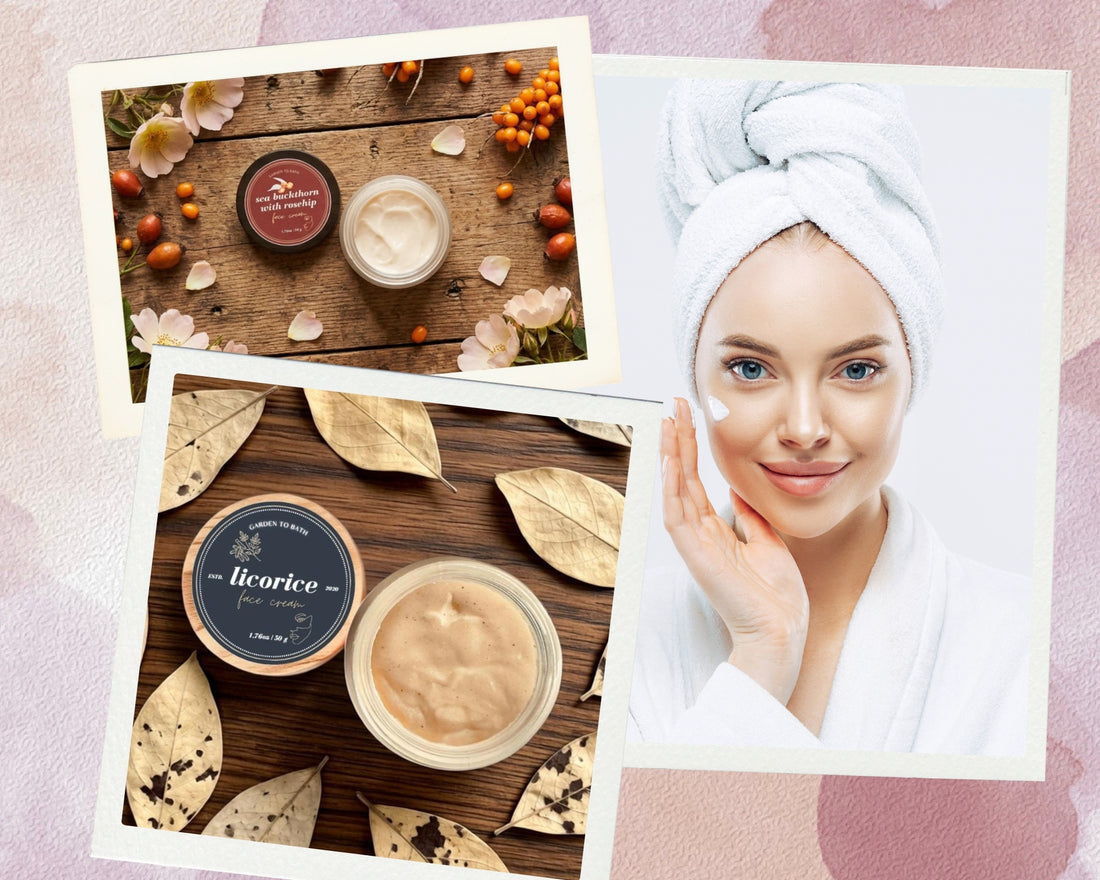 Face Cream, included in Garden to Bath gift sets