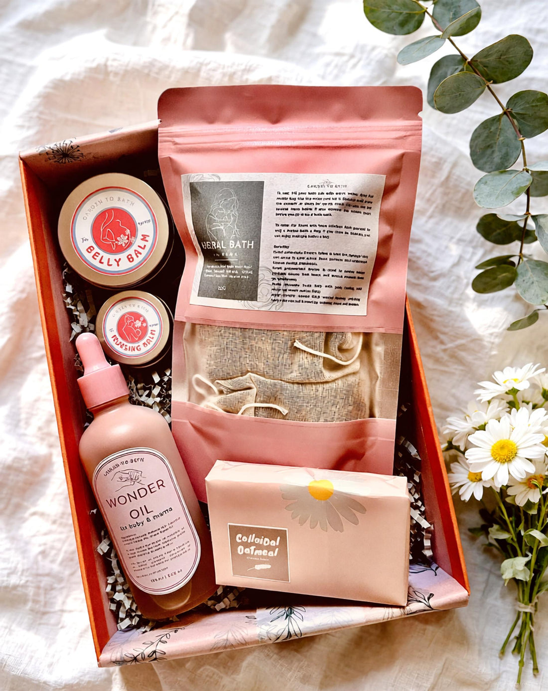 Mini Post Natal Just for Mommy Gift Set (Herbal Bath) by Garden to Bath