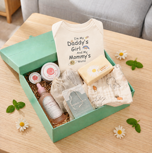 Post Natal (Romper) Gift Set Girl by Garden to Bath