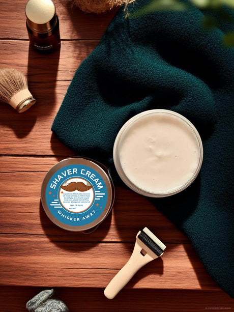 Shaver Cream, included in Garden to Bath gift sets
