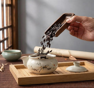 Sipping Serenity Tea Set - Dark Brown by Garden to Bath