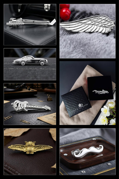 Tie Clip, included in Garden to Bath gift sets