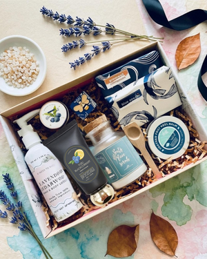 Your Gift Your Choice Selection Box (Blue) by Garden to Bath