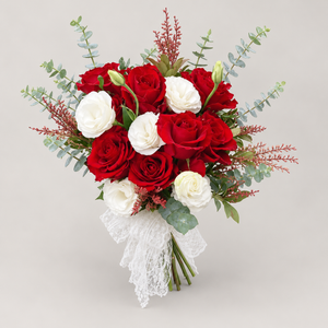 French Romance Bridal Bouquet — complete product on a clean neutral background
