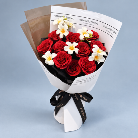 Editorial Romance Soap Flower Bouquet — complete product on a clean neutral background