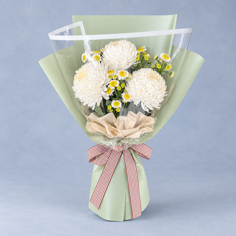 Sage Serenade Condolence Bouquet — complete product on a clean neutral background