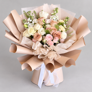 Autumn Harmony Bouquet — complete product on a clean neutral background