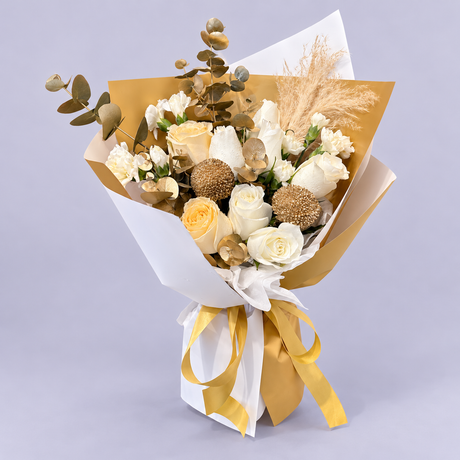 Champagne Toast Bouquet — complete product on a clean neutral background