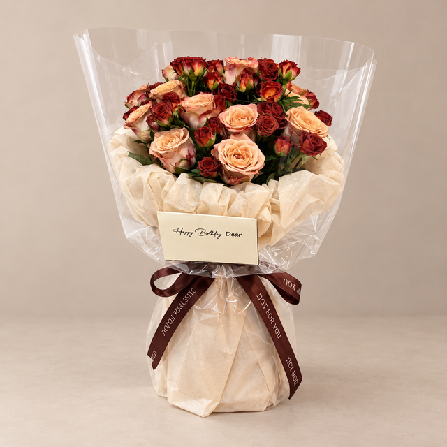 Mocha Truffle Bouquet — complete product on a clean neutral background
