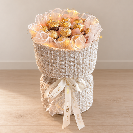 Gilded Glamour Bouquet — complete product on a clean neutral background