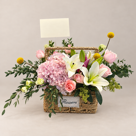 Eternal Grace Breeze Table Arrangement — complete product on a clean neutral background